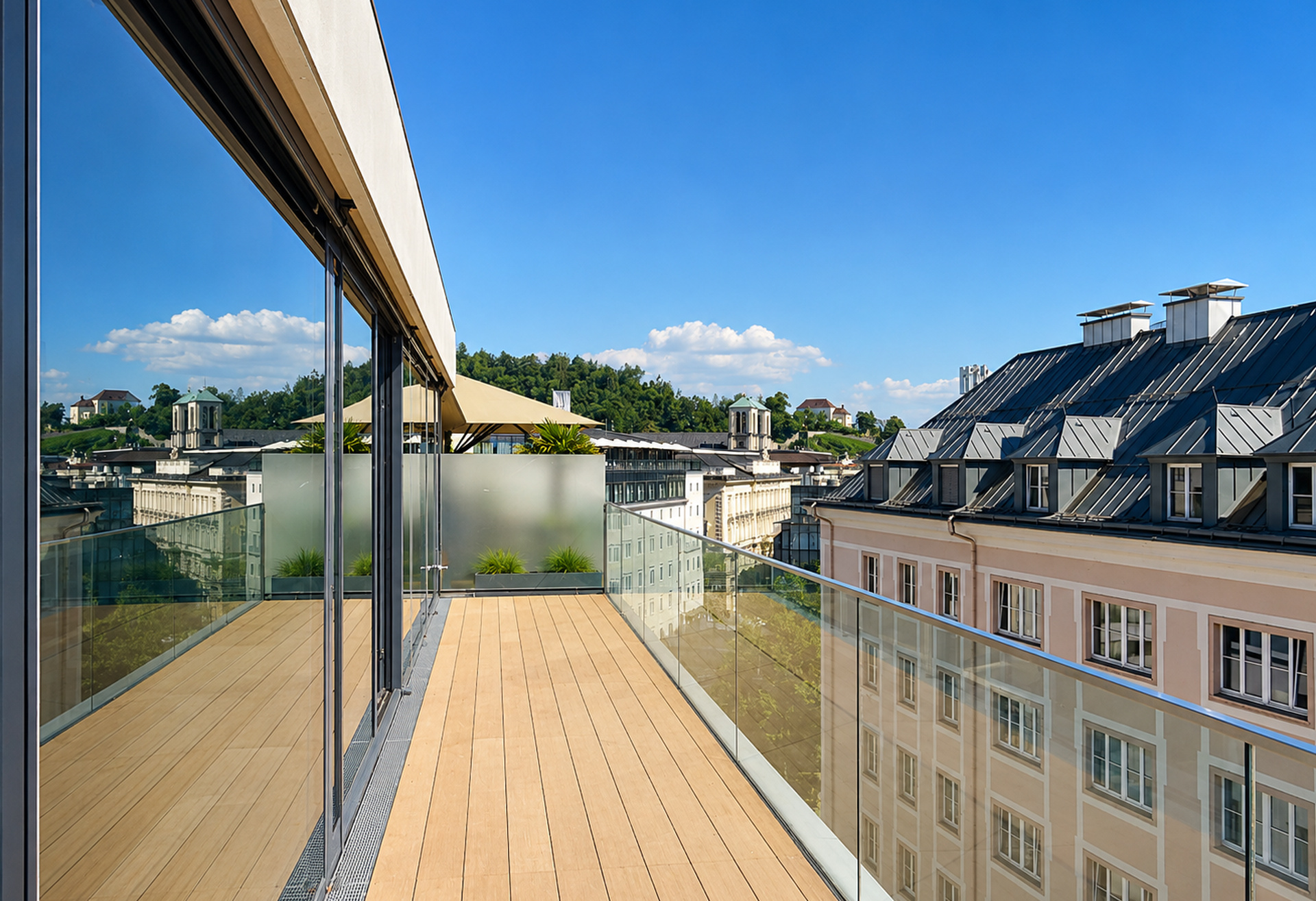 Kaufen | : Exklusive Penthousewohnung mit Panoramablick: Ein Wohntraum im Herzen Salzburgs